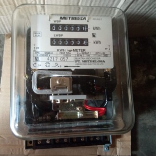 Kwh Meter Meteran Listrik 3phase analog rekondisi 5A / 5