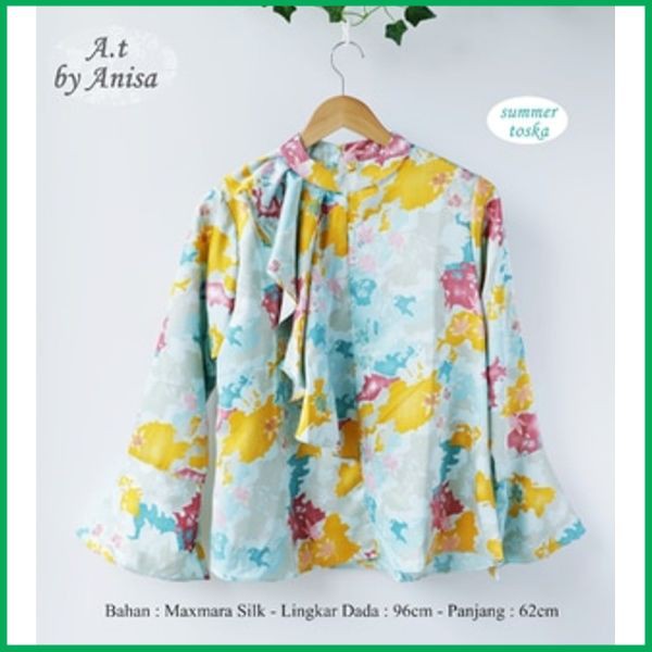 Baju Cewek Murah Dress Brukat LCTC Summer Dress Panjang Toska by Anisa Baju Wanita Kekinian RKI
