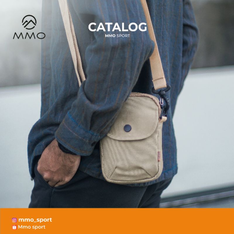 Tas Slempang  Walletbag Mini Pria Desain 2.0
