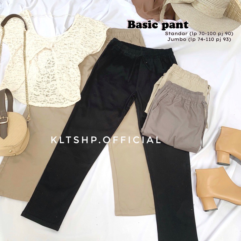 BASIC PANT // OFFICE PANT // CELANA STRETCH