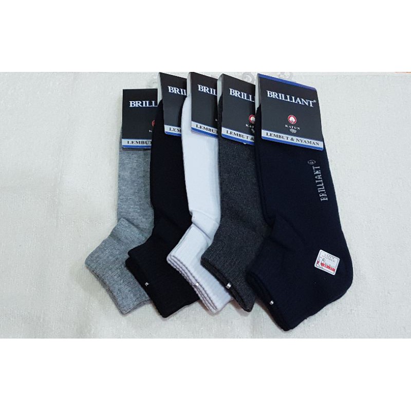 1 pcs kaos kaki sport merk brillyant