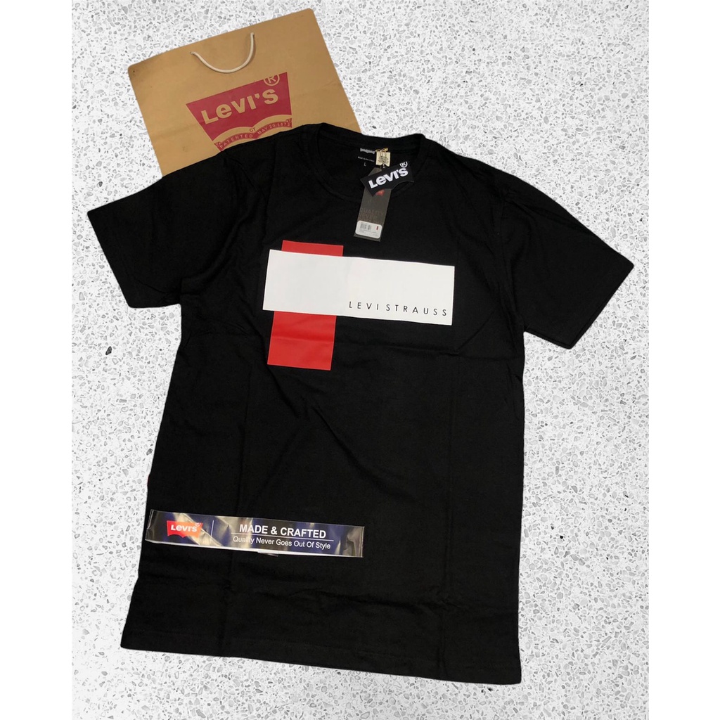 Baju Kaos Levis Pria Import Atasan Kaos Oblong DIstro Terbaru/&.7_Store