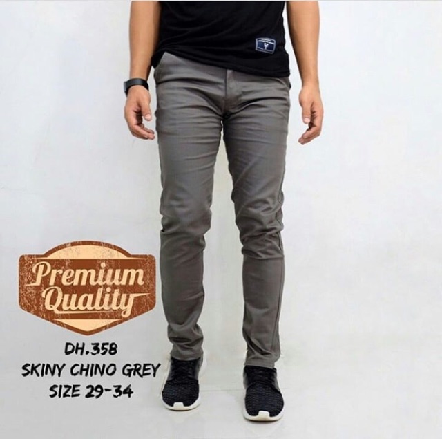 celna panjang chinos pria katun stret premium cinos original slimfit termurah celana kerja cod jumbo