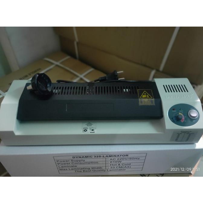 

MESIN LAMINATING DYNAMIC 320 ukuran A3