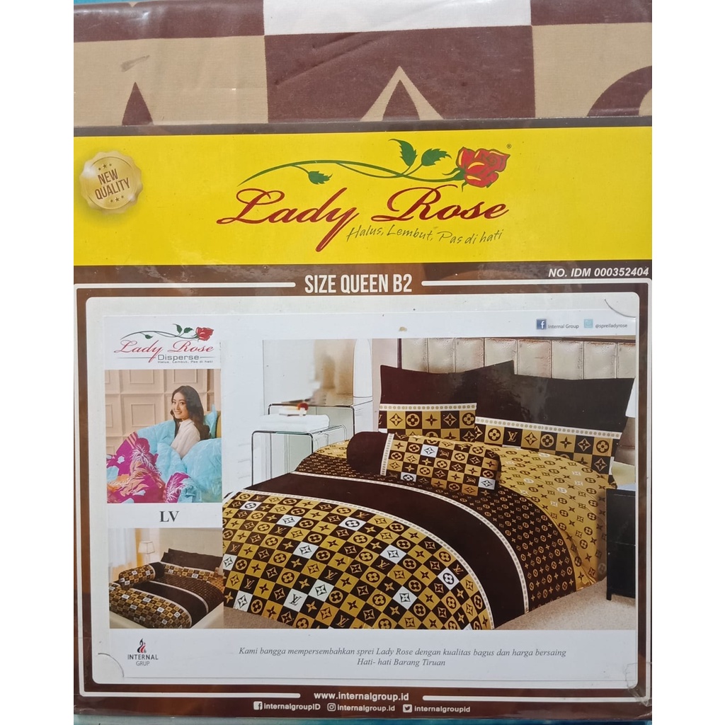 ( JB99 ) SPREI LADY ROSE 160X200