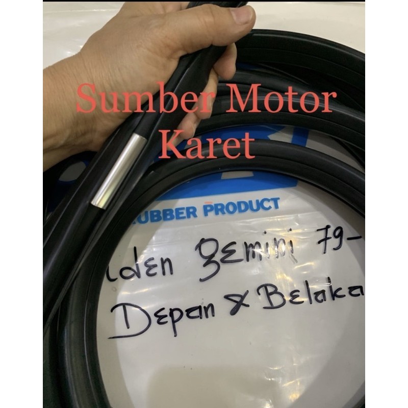 Karet Kaca Depan &amp; Belakang Holden Gemini thn 79-84