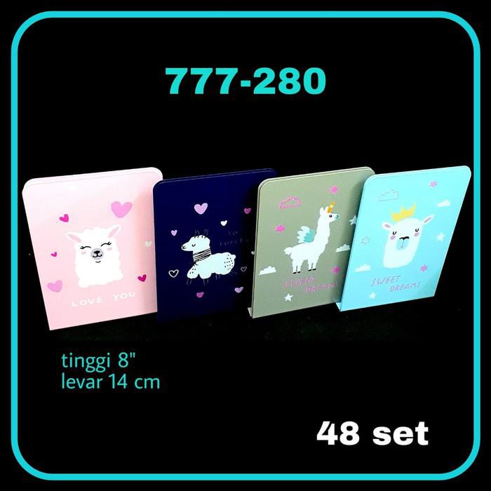 

Pembatas Buku Besi Lucu Book End Lucu