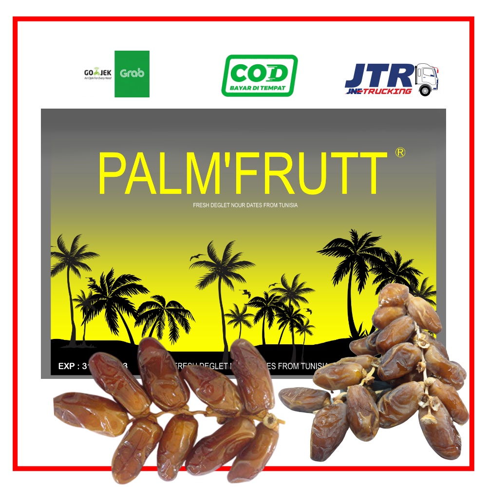 

[NEW] KURMA TUNISIA [TANGKAI MADU ] PALM FRUTT 500GR [KEMASAN PELASTIK]