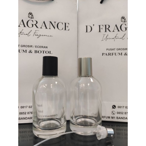 BOTOL LE LABO | 30ml & 50ml SEMI PRESS TUTUP HITAM - BOTOL PARFUM