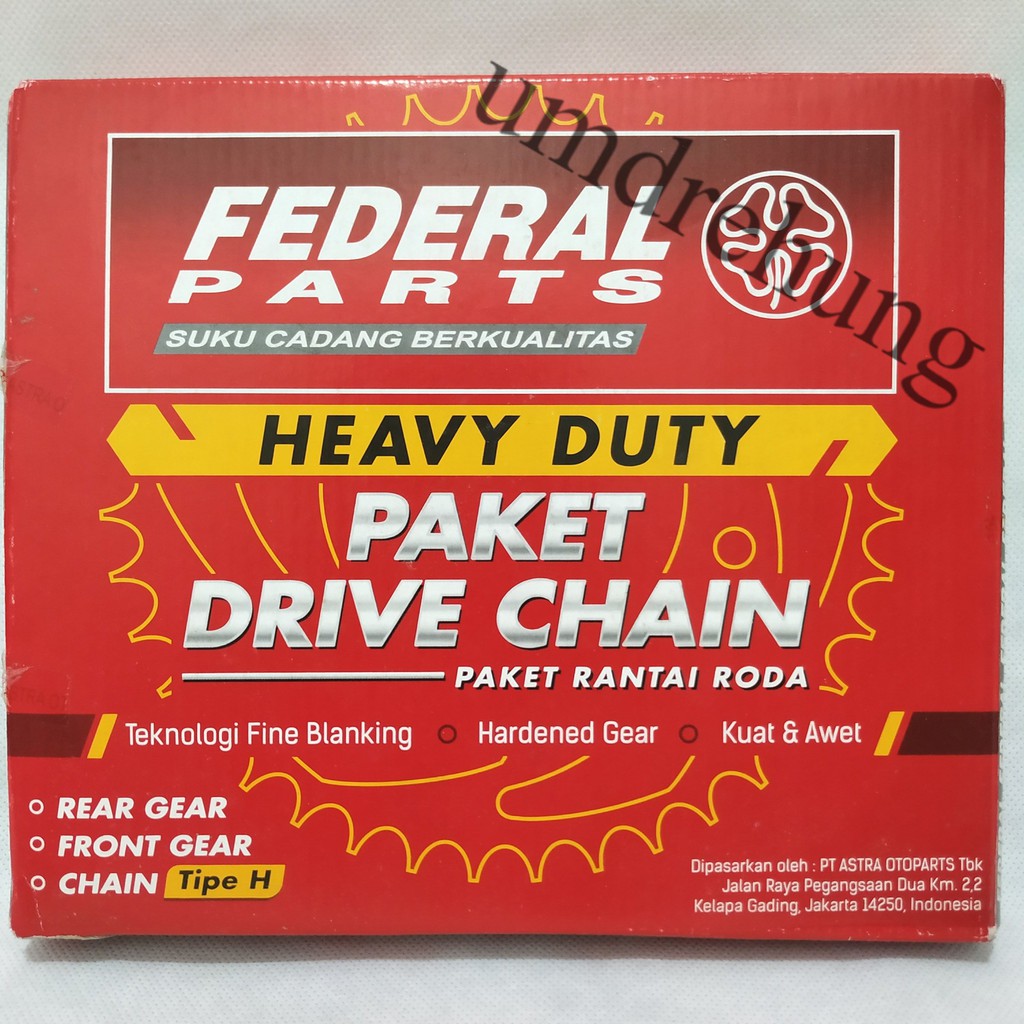 Gir Ger Gear Set Yamaha Vixion Lama Heavy Duty