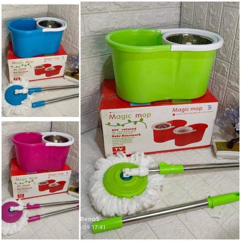 Spin MOP 360 Alat Pel Lantai Praktis