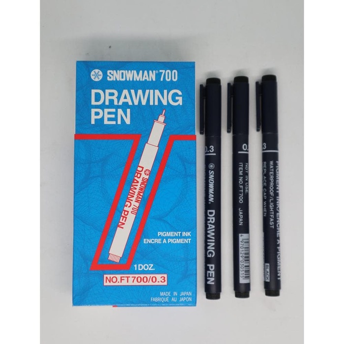 

Pendrawing- ` Drawing Pen Snowman Ft 700 (0,4) ` -Drawing-Pen.
