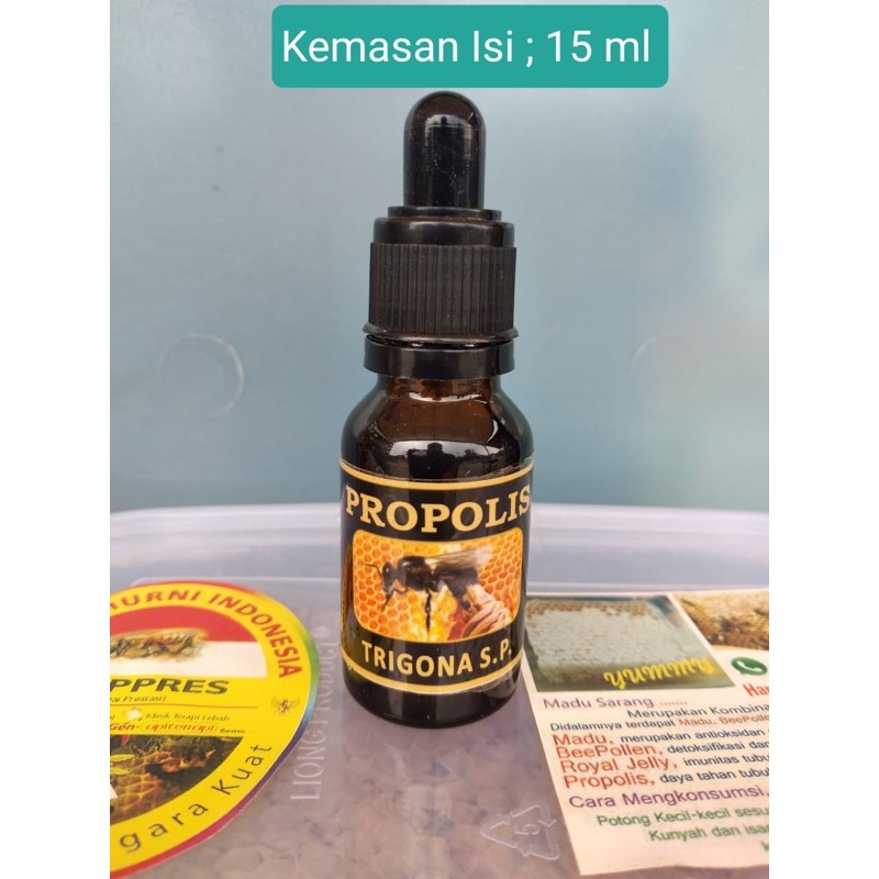 

Madu Propolis 15ml Trigona (BUY 1 GET 1)