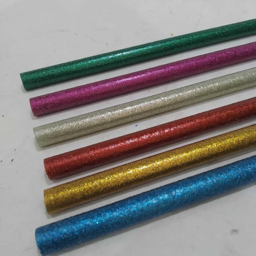 Glue Gun Refill isi Lem silikon bakar tembak lilin besar warna glitter