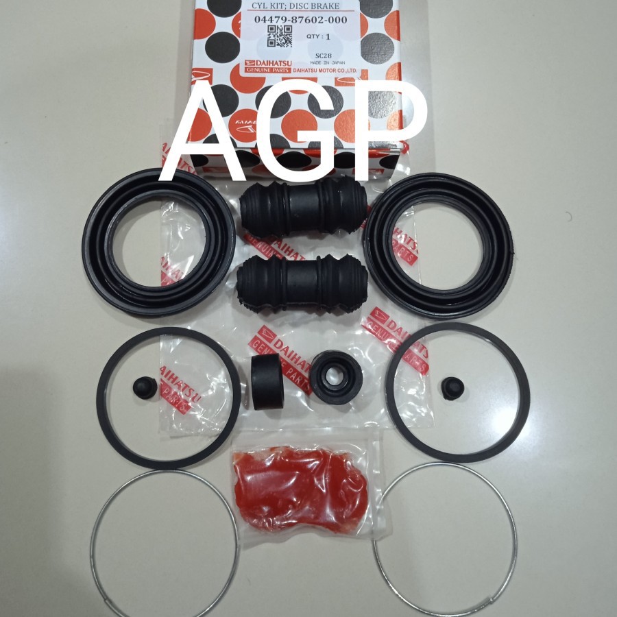 Caliper Kit Kaliper Kit Karet Cakram Depan Full Set Taft GT F70 04479-87602-000