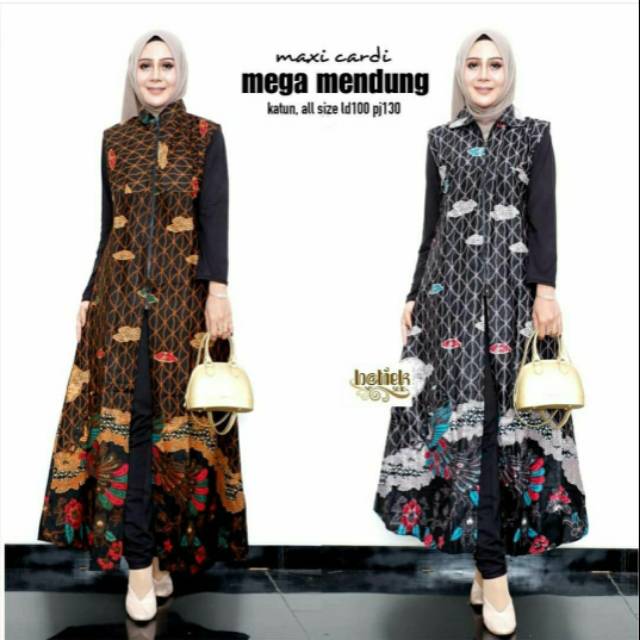 BATIK OUTER LONG CARDY /BATIK PREMIUM /ORIGINAL PRODUK