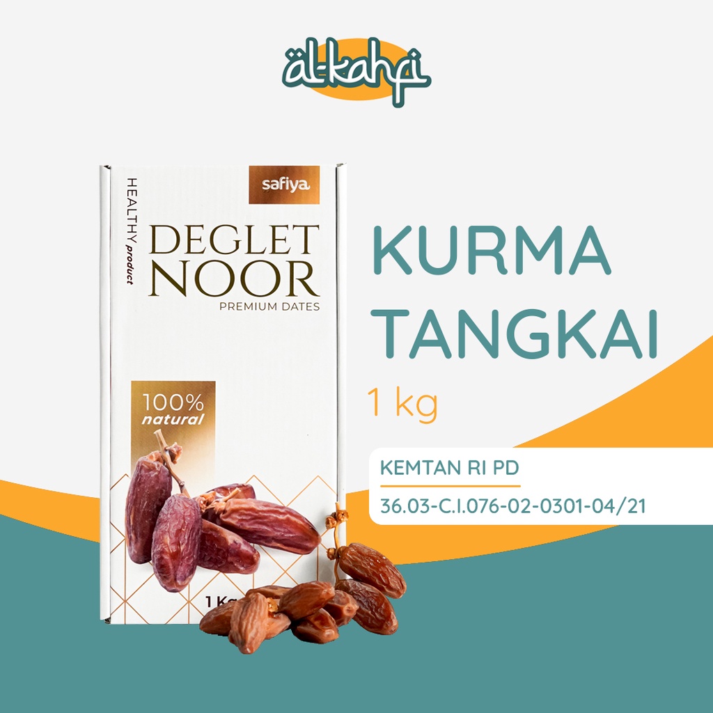 Kurma Tangkai Tunisia 1Kg Super Premium Safiya