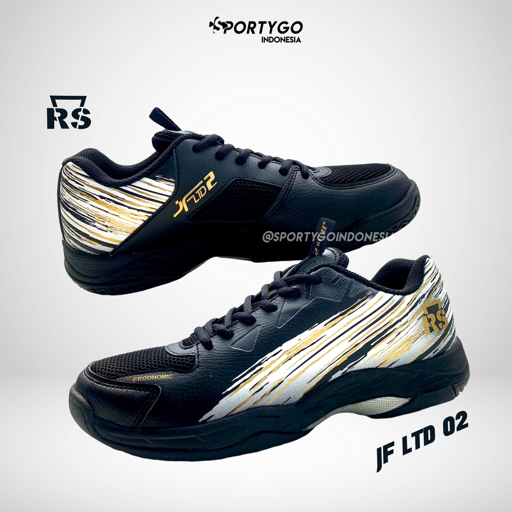 Sepatu Badminton RS JF LTD 02 / LTD 2 Original