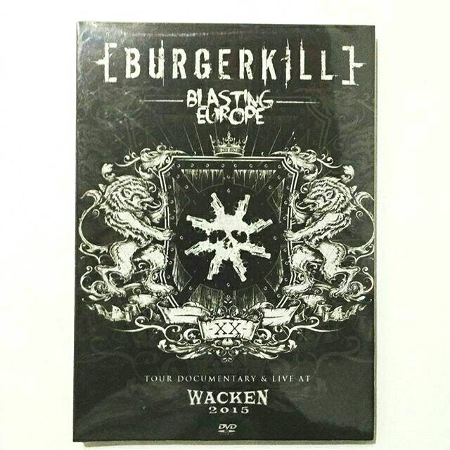 DVD Burgerkill - Blasting Europe