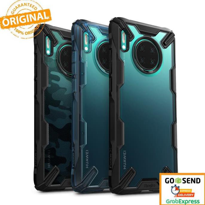 Pengiriman Cepat hard case..> Case Huawei Mate 30 Pro / 30 Lite Ringke Fusion X Anti Crack Casing -