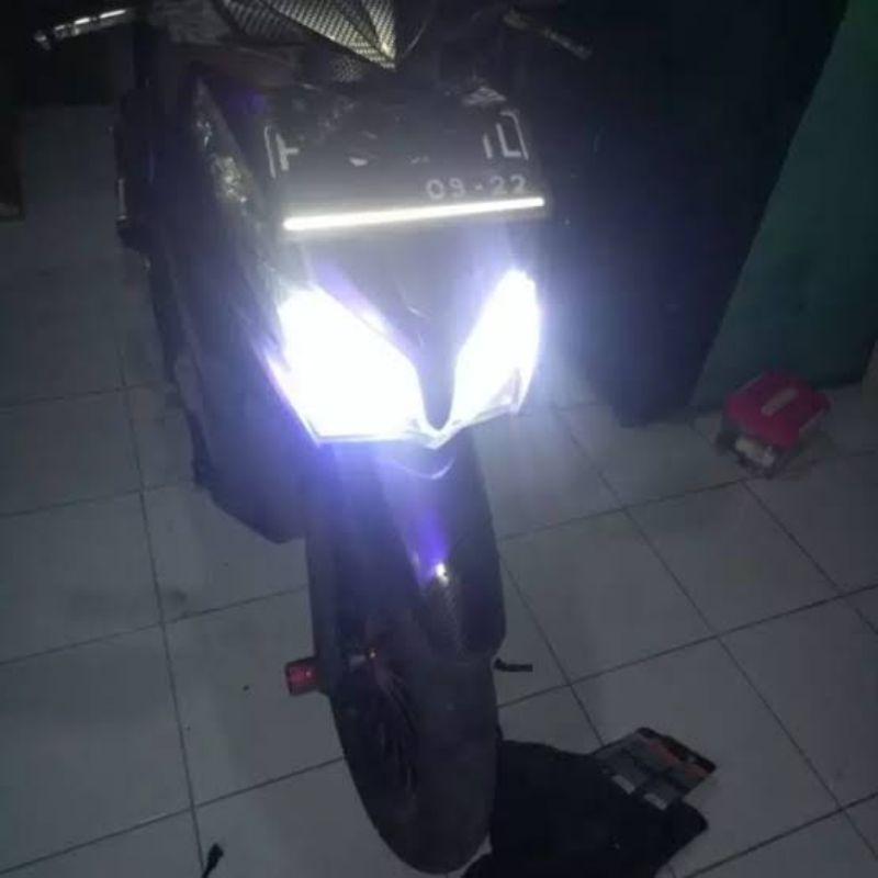 Lampu Depan Led H6 Bolam Lampu Depan Led Kaki 1 Universal Motor Bebek &amp; Matic Vario,Beat,Mio,Jupiter,Vega,Supra Dan Motor Lain NyaFOURSIX_46