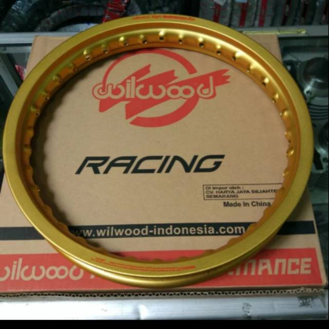 VELG WILWOOD W SHAPE GOLD 185 215 RING 17