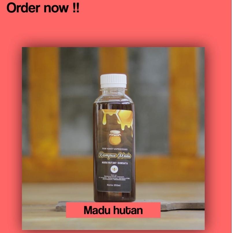 

81k, Madu Hutan Asli Apis Dorsata Murni (Nektar Akasia)