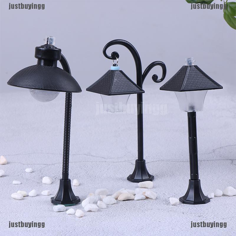 JB✪ 1pc street lights craft figurine garden ornament miniature fairy garden decor