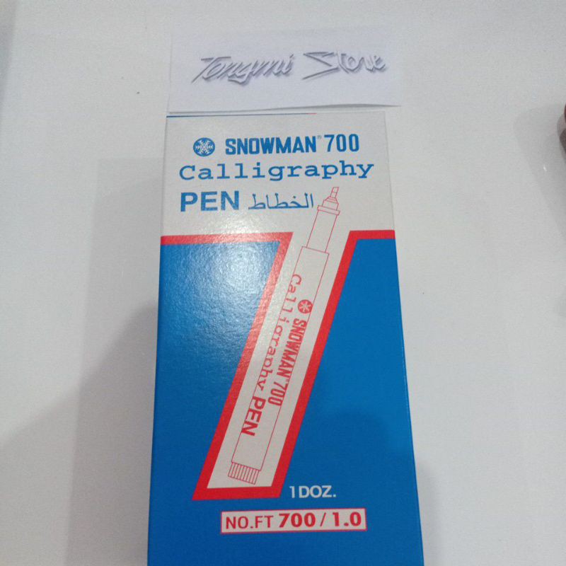 

PEN CALLIGRAPHY SNOWMAN 1,0/2,0 ISI 12PCS(Perpak)