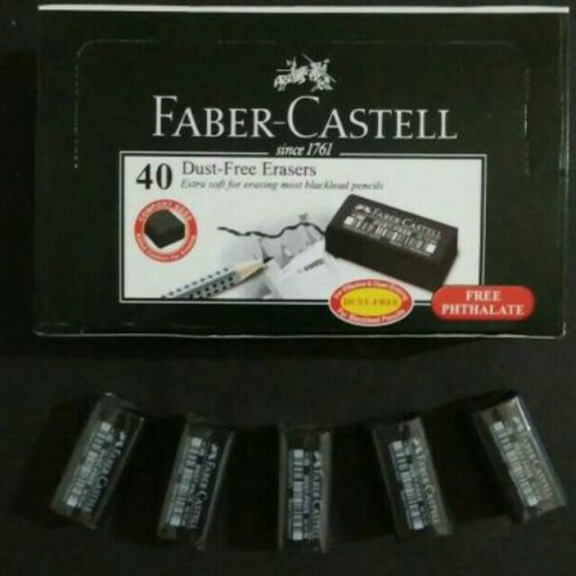 

Penghapus Pensil Faber Castell Hitam