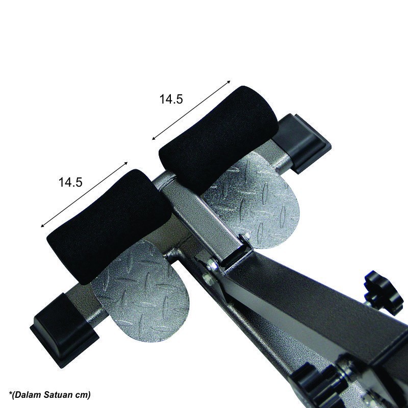 Kursi Fitness F101 Flexible Roman Chair With Handle For Home/Kursi Kesehatan/Kursi Olahraga Gym