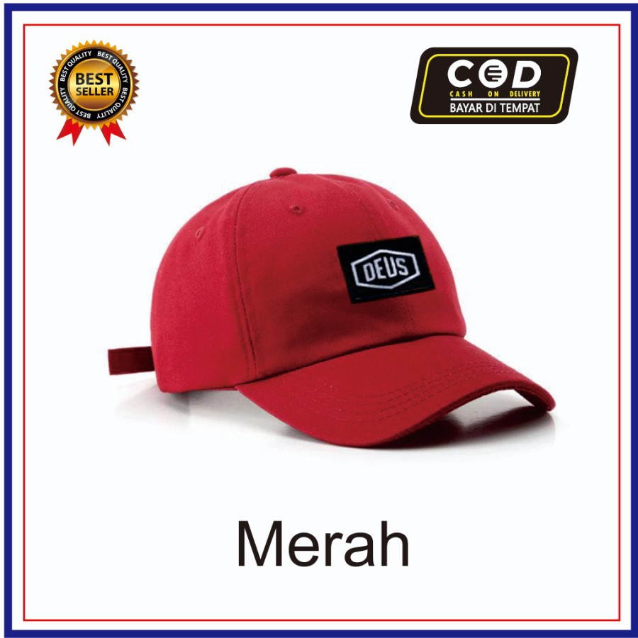 PROMO!!! Topi Baseball Distro Deus - Topi Deus Fashion Pria Wanita - Topi Terbaru Dan Terlaris.