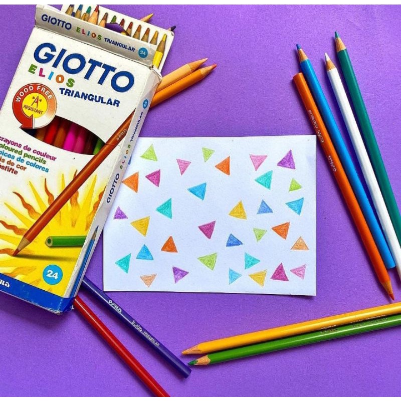 

Pensil Warna Giotto Elios Tringular