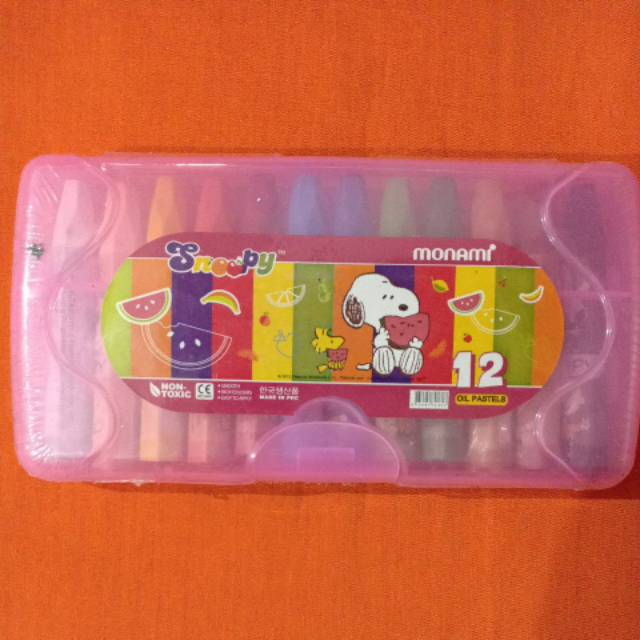 Crayon Oil Pastel 12 Color Monami