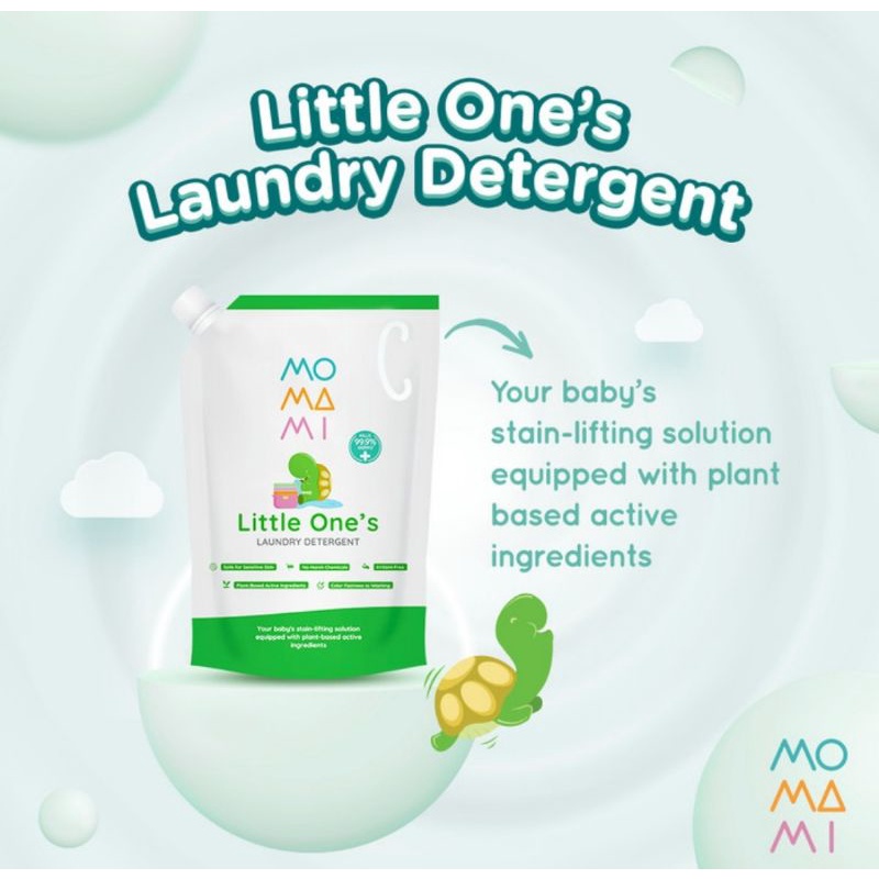 Momami Little's One Laundry Detergent 900 ml/Deterjen Cair