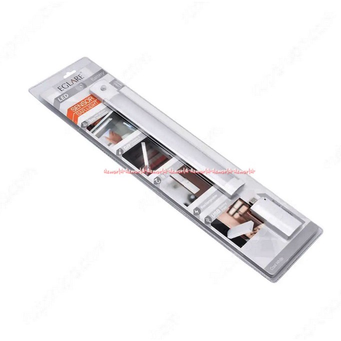 Eglare Sensor Bar Light Lampu Sensor Otomatis Bisa Dicharge