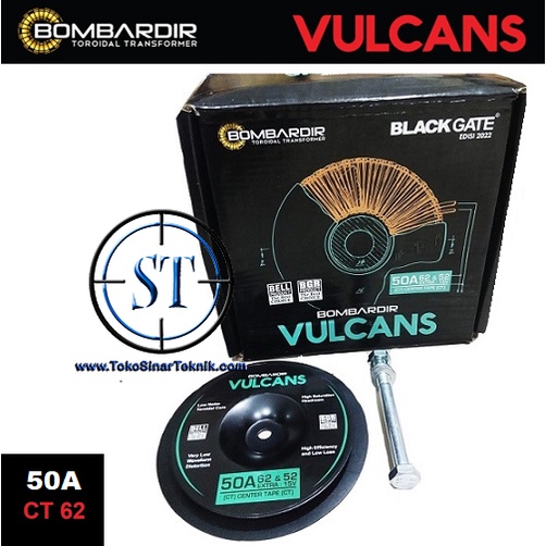 Trafo TOROID 50A CT 62V &amp; 52V VULCANS Extra Ct 15V 1A BOMBARDIR 50 A CT 62Volt - 52Volt TRAVO DONUT VULCAN 50 AMPER BELL