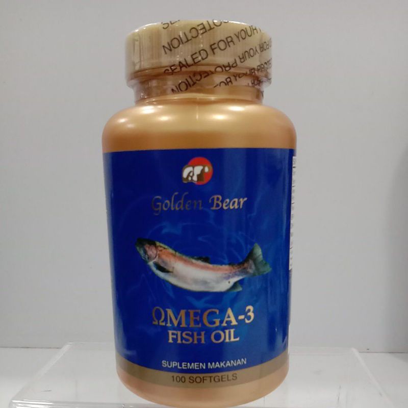 

Golden Bear Salmon Omega3 isi 100