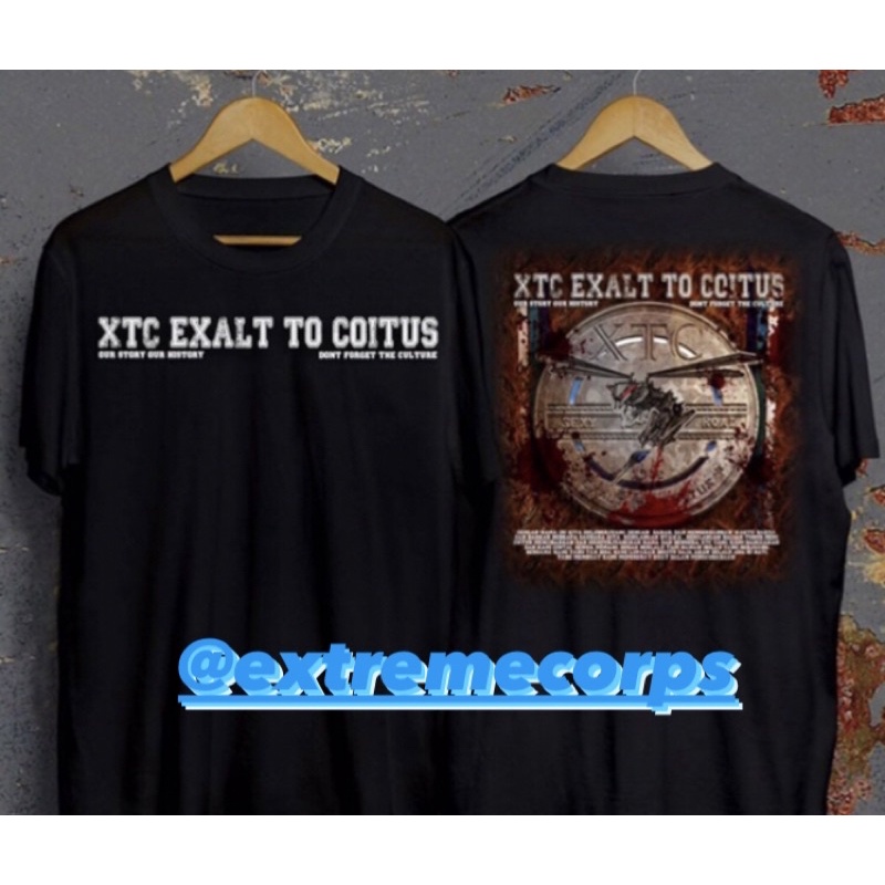 T Shirt XTC Indonesia Original
