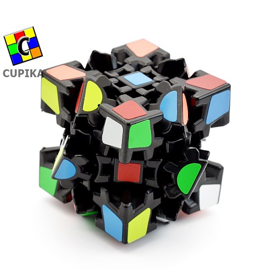 Rubik 3x3 Gear X-Cube Lefun Qiyi Yj Yongjun Magic Cube Mainan Anak