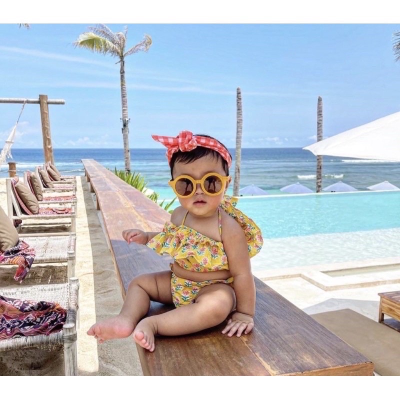 Kacamata Anak Sunglasses Bayi Balita Baby Kids Cute Anti UV Ootd Fashion Anak Cowok Cewek Laki Laki