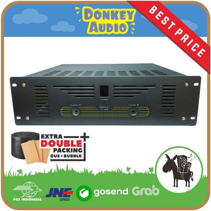 BOX M808 POWER AMPLIFIER BELL .