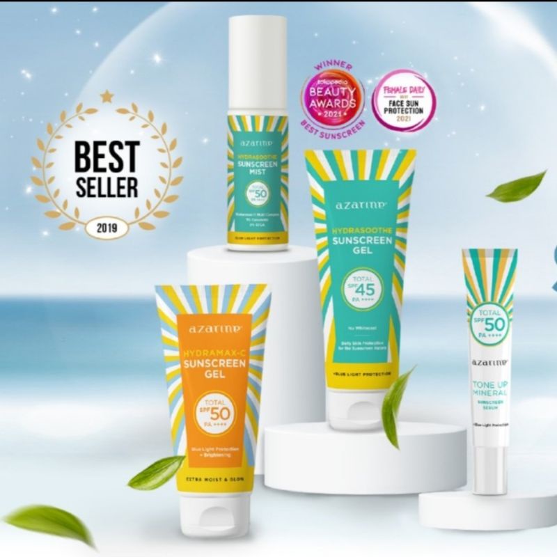 SUNSCREEN AZARINE HYDRASOOTHE SUNSCREEN GEL SPF45 PA++++