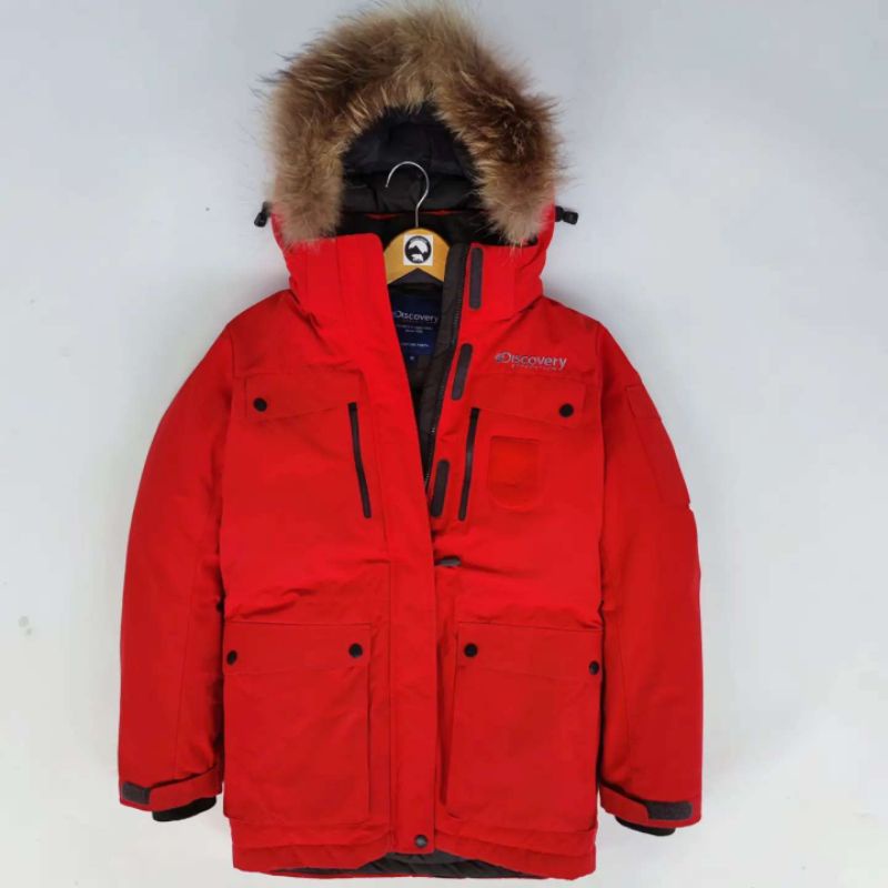 Jaket outdoor Bulu angsa Discovery bulang hangat