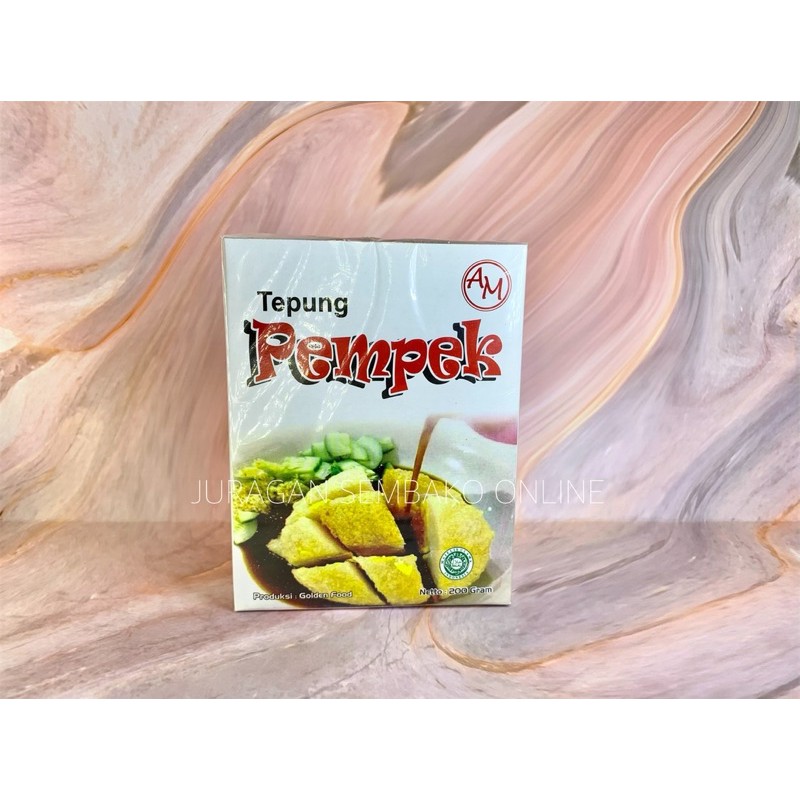 

(JSO) AM Tepung Pempek 200gr TERMURAH / tepung instant pempek / tepung siap pakai