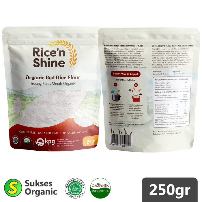 

Ketan-Beras-Tepung- Tepung Beras Merah Organik | 250Gr | Rice 'N Shine | Mpasi -Tepung-Beras-Ketan.