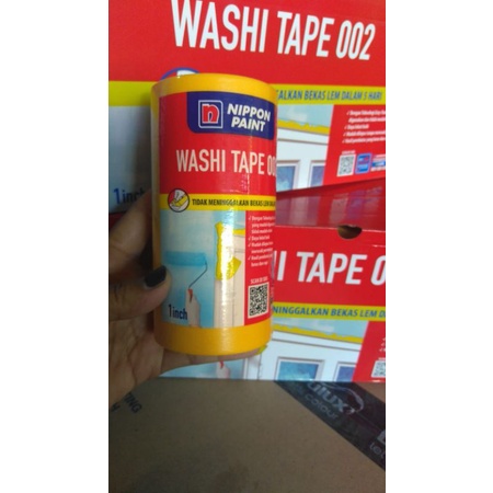 

WASHI TAPE LAKBAN KERTAS NIPPON PAINT 1INCH X 15M