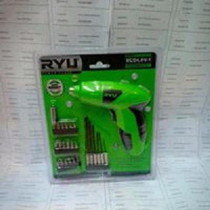 Mesin Bor screwdriver RYU Cordless RCD 4.8 V-1 CORDLESS RCD 4.8 V-1 RYU /BOR CHARGER / BOR TANPA LISTRIK / BOR TANPA KABEL / RYU TEKIRO