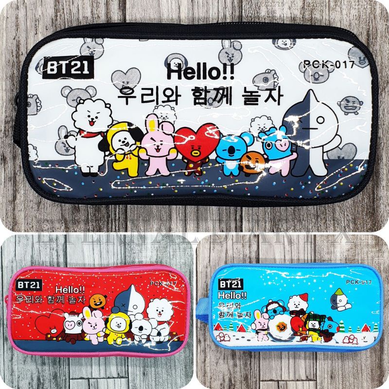 

Tempat Pensil / Pencil Case 031 Karakter / kotak pencil karakter / kotak tempat pencil bts21