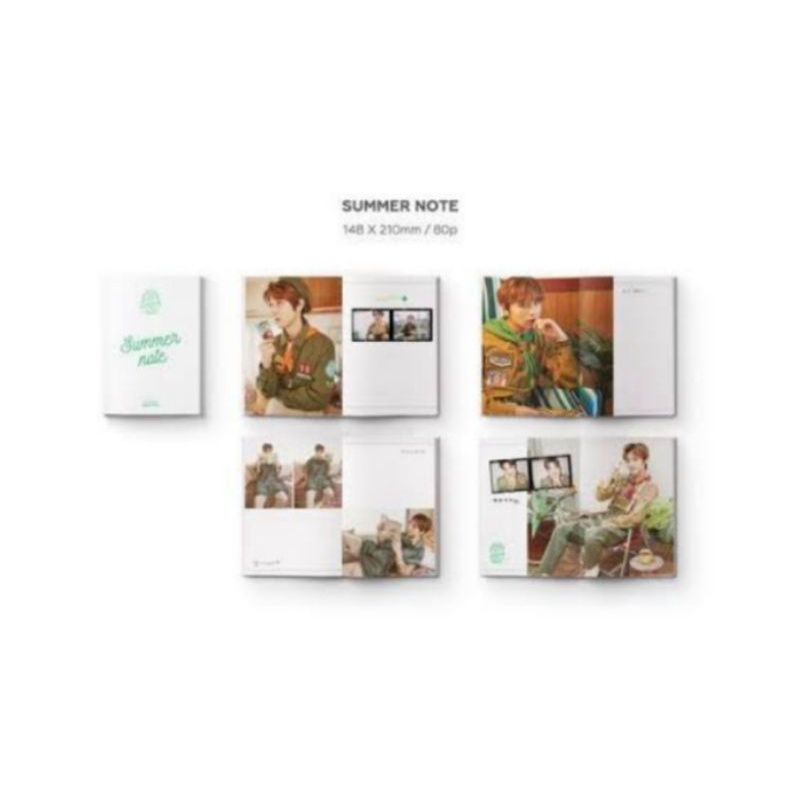 

SUMMER VACATION KIT SUMKIT NOTE NCT DREAM PUTIH